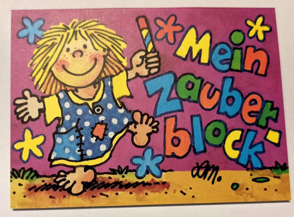 Zauberblock Mädchen im Kleid