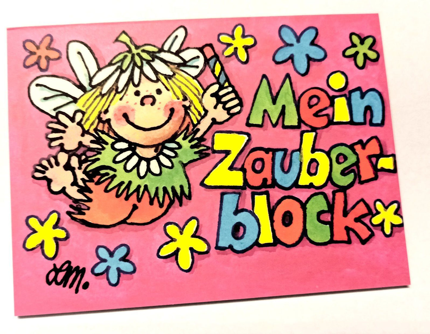 Zauberblock Mädchen als Fee