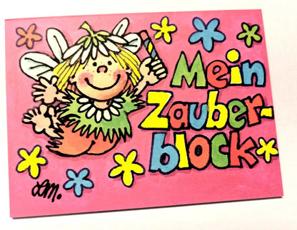 Zauberblock Mädchen als Fee