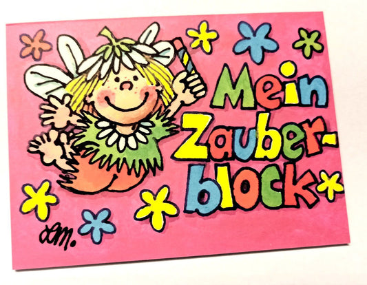 Zauberblock Mädchen als Fee