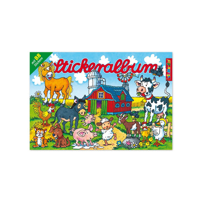 Lutz Mauder leeres Stickeralbum, Bauernhof + Extras
