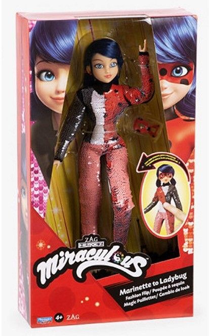 Miraculous Ladybug Puppe mit Pailletten