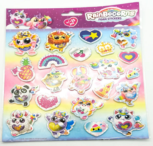 Rainbocorns Moosgummi Sticker