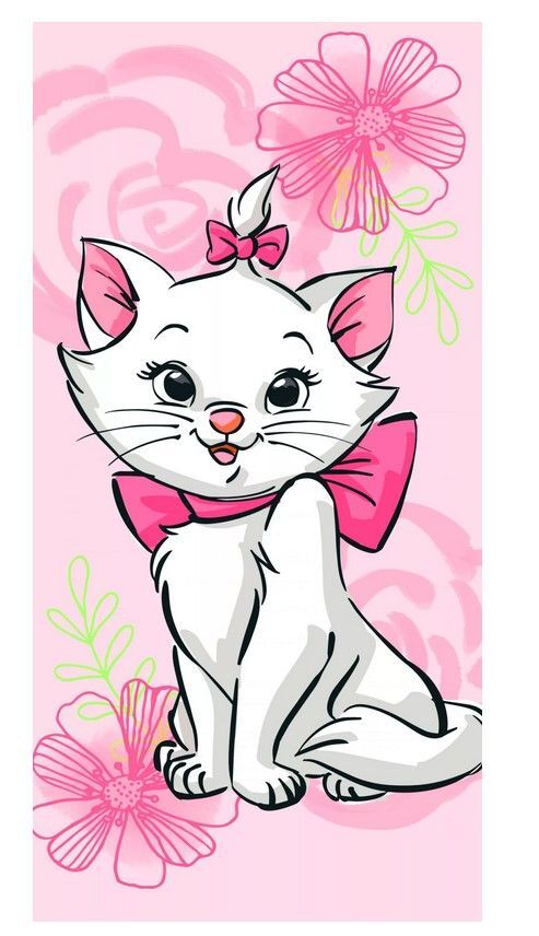 Marie Aristocats Handtuch Badetuch 70x140cm