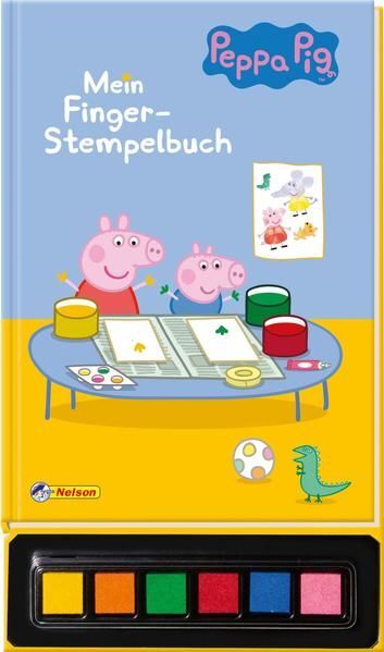 Peppa Wutz Mein Finger Stempelbuch