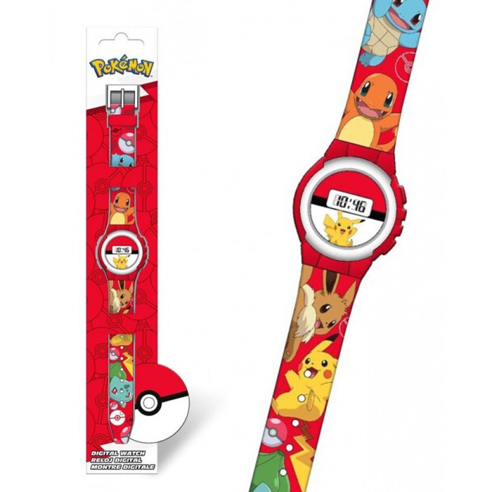 Pokemon Digitale Armbanduhr
