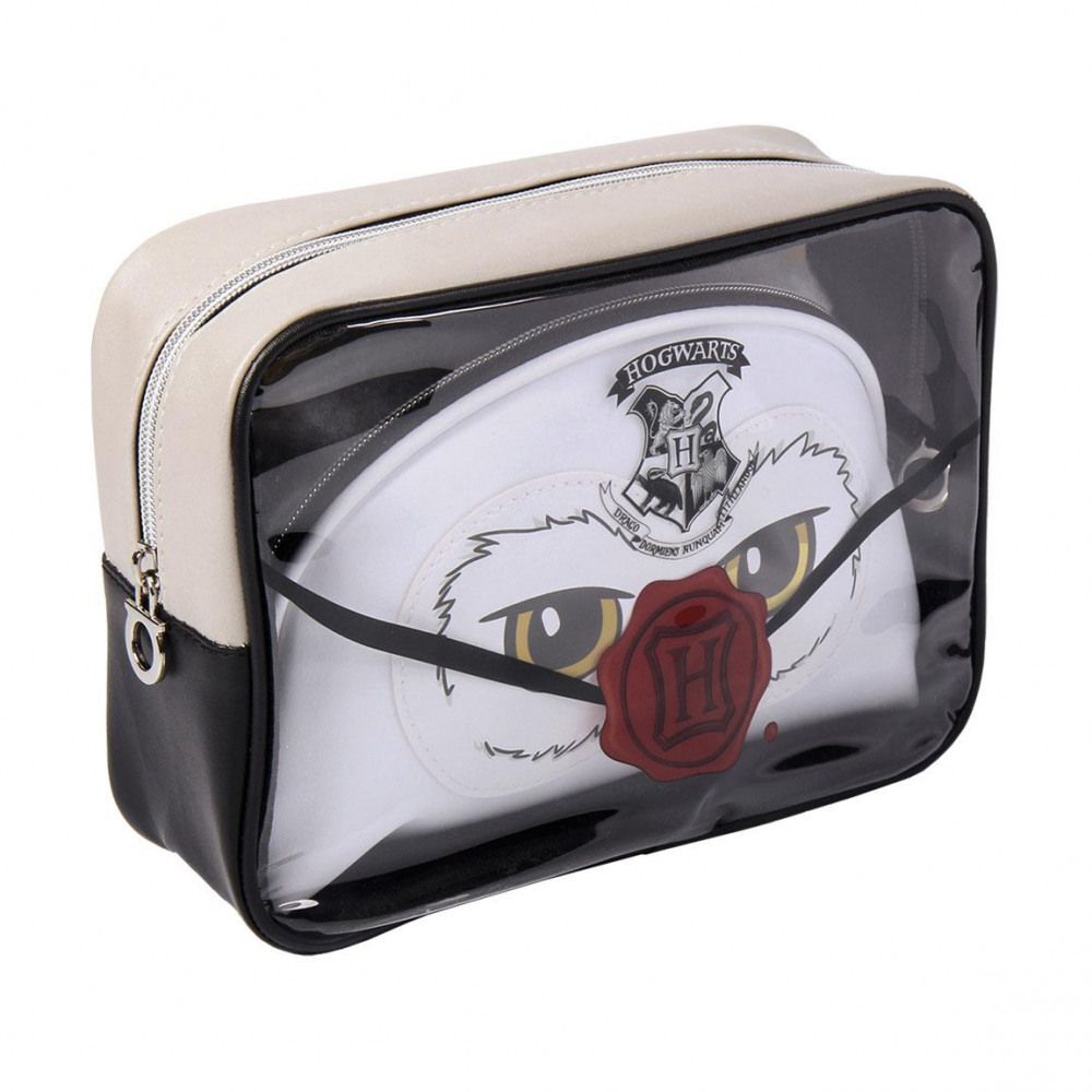2er Set Kulturtaschen Reisetaschen Harry Potter Hedwig